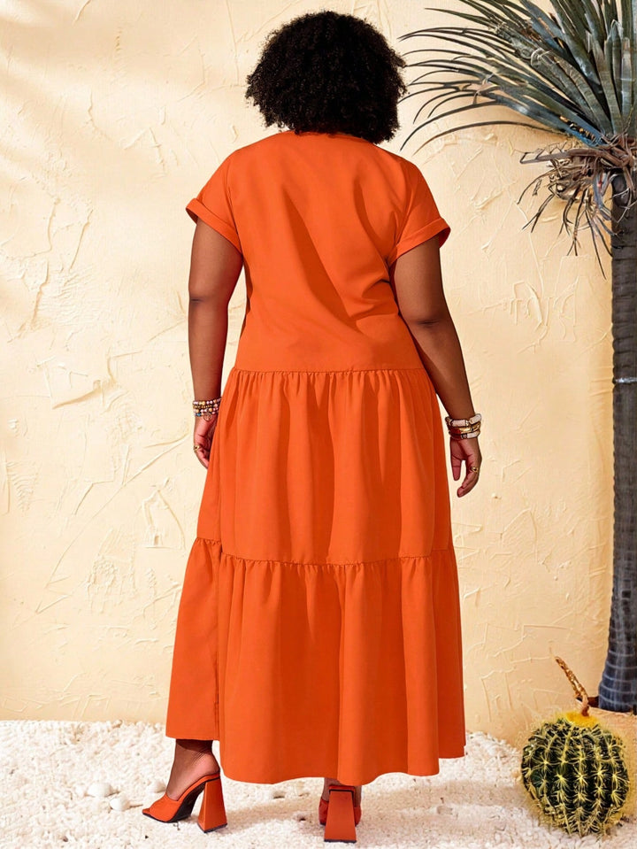 Rochie SHEIN, portocaliu