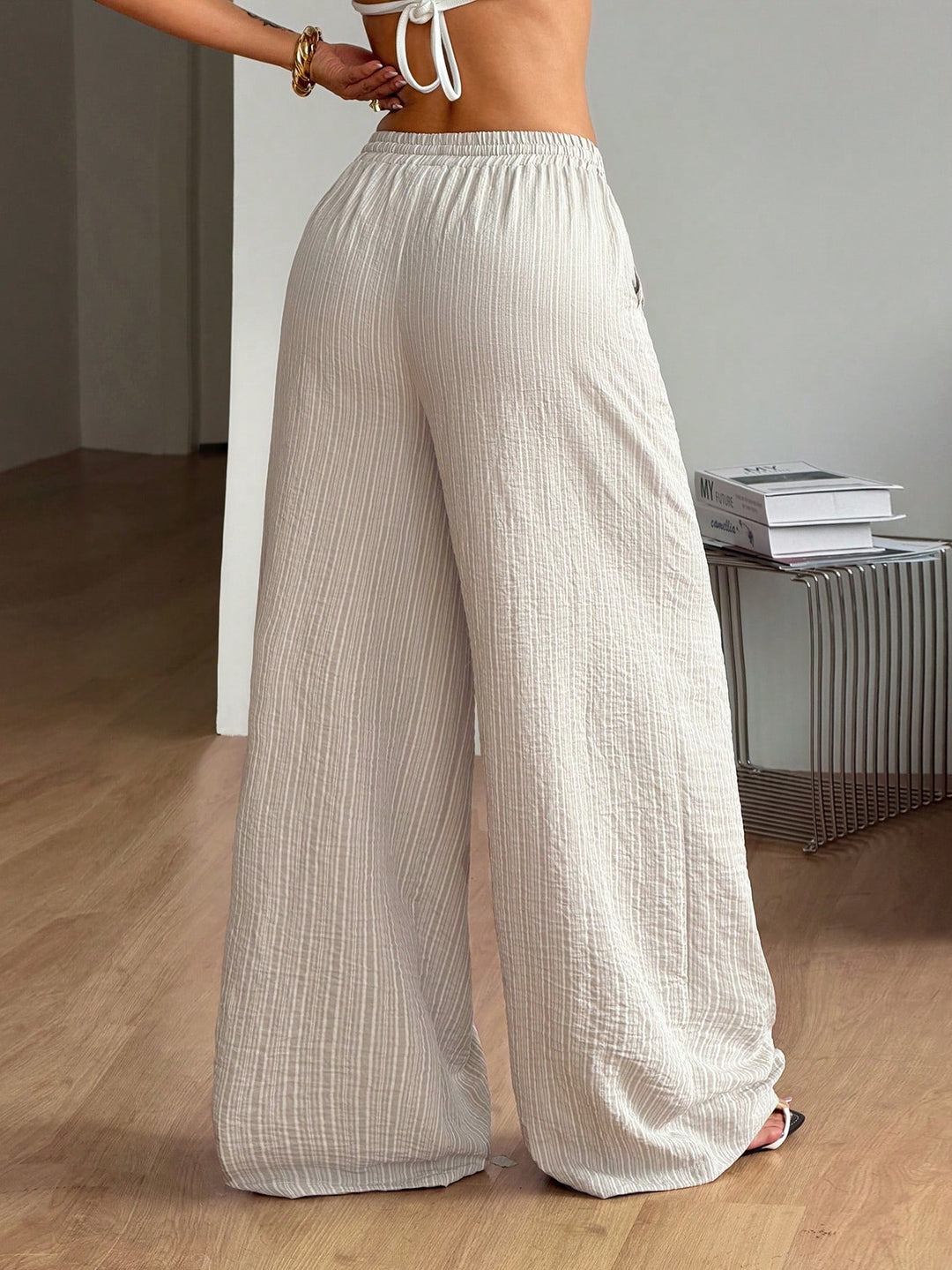 Pantaloni SHEIN, kaki