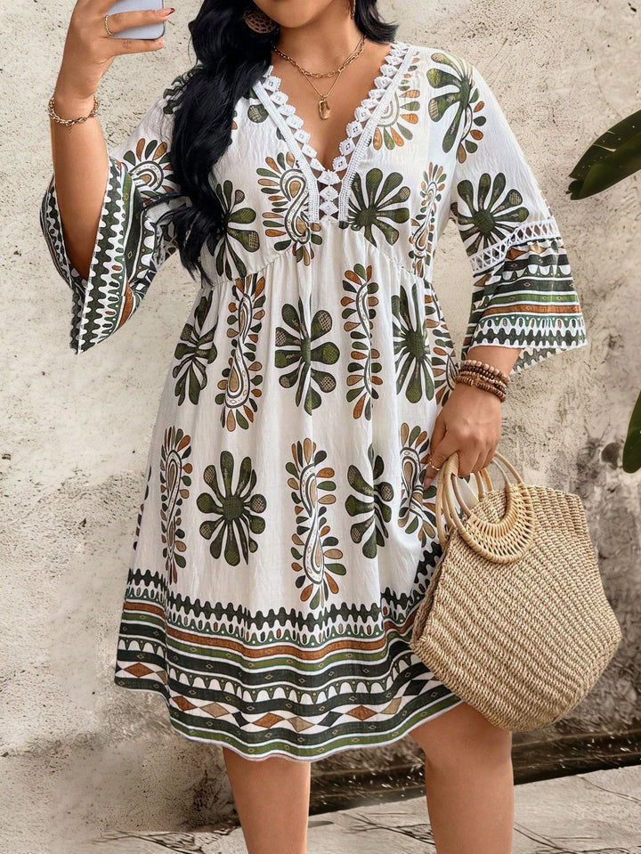 Rochie SHEIN, kaki