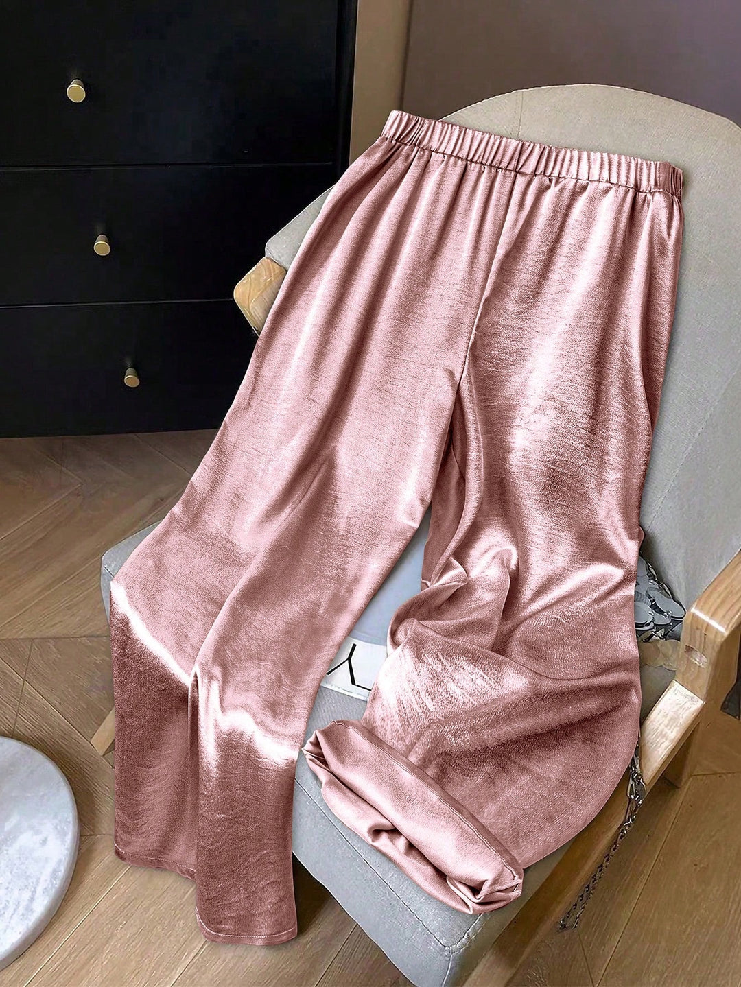 Pantaloni SHEIN, roz