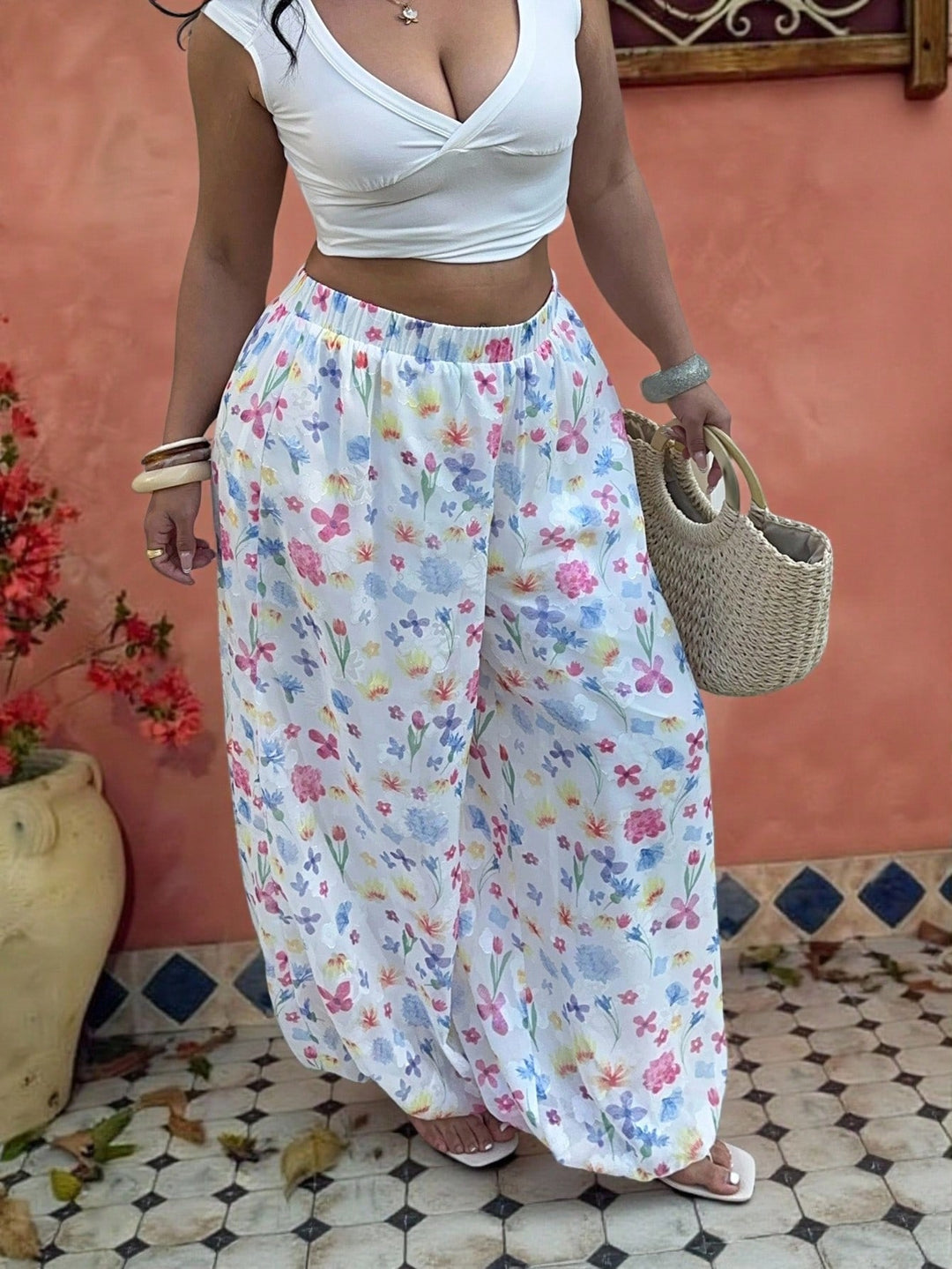Pantaloni SHEIN, mix culori