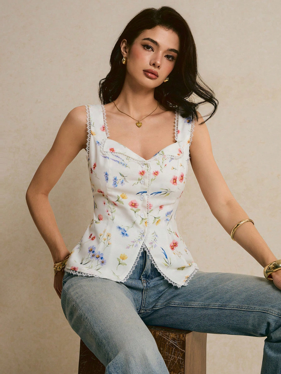 Top SHEIN, mix culori
