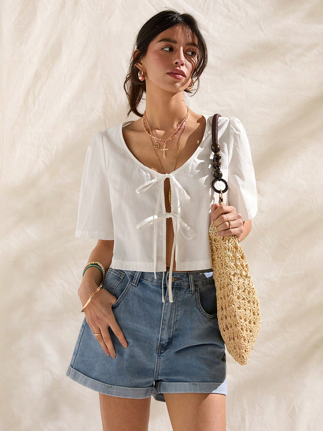 Tricou SHEIN, alb