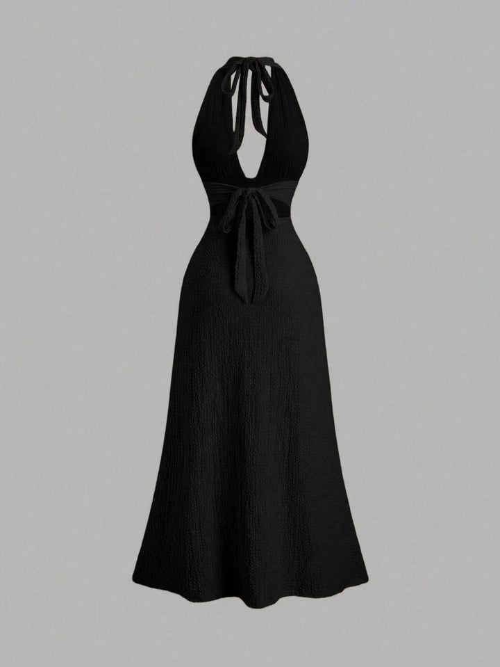 Rochie maxi SHEIN, negru
