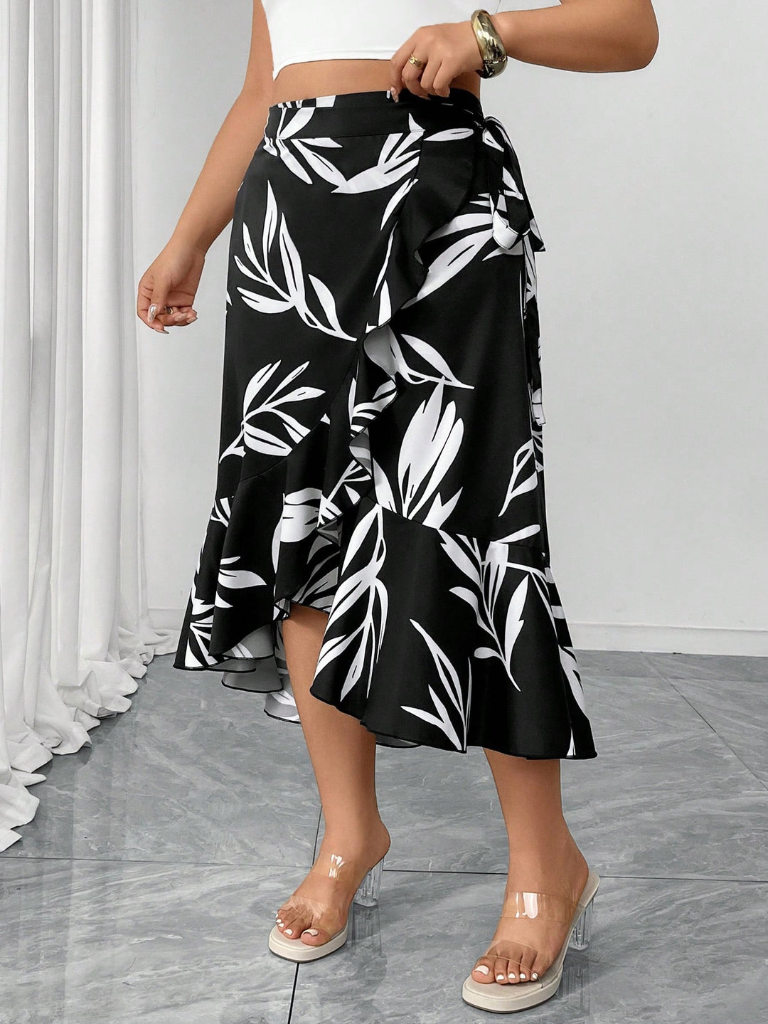 Fustă maxi SHEIN, mix culori