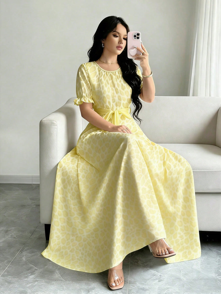 Rochie maxi SHEIN, mix culori