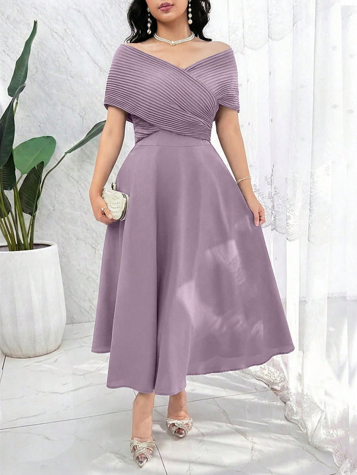 Rochie midi SHEIN, mov