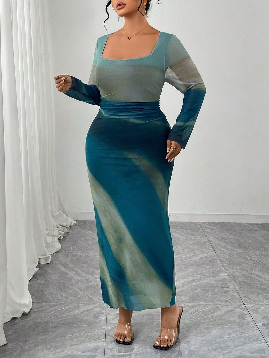Rochie SHEIN, mix culori