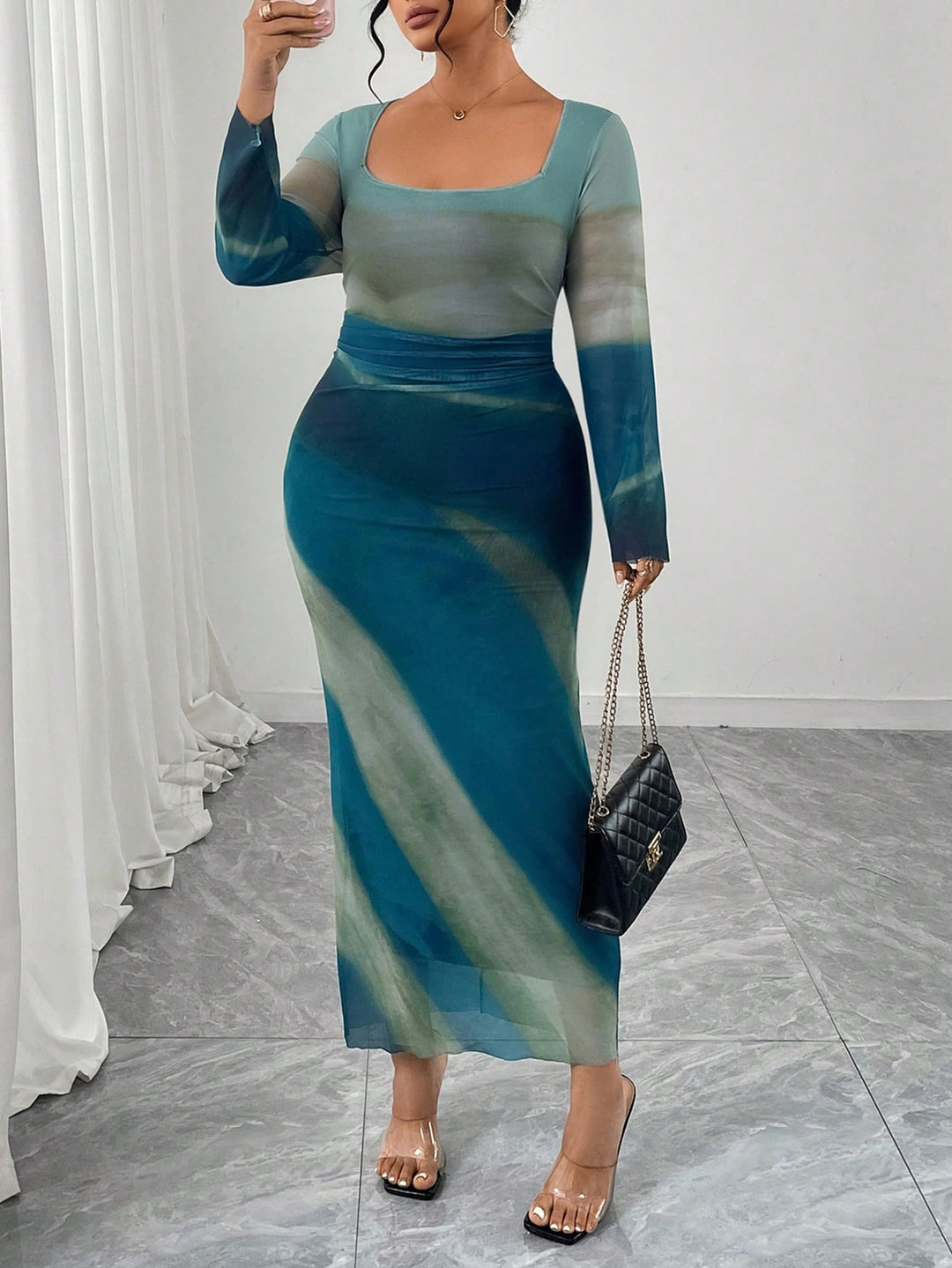 Rochie SHEIN, mix culori