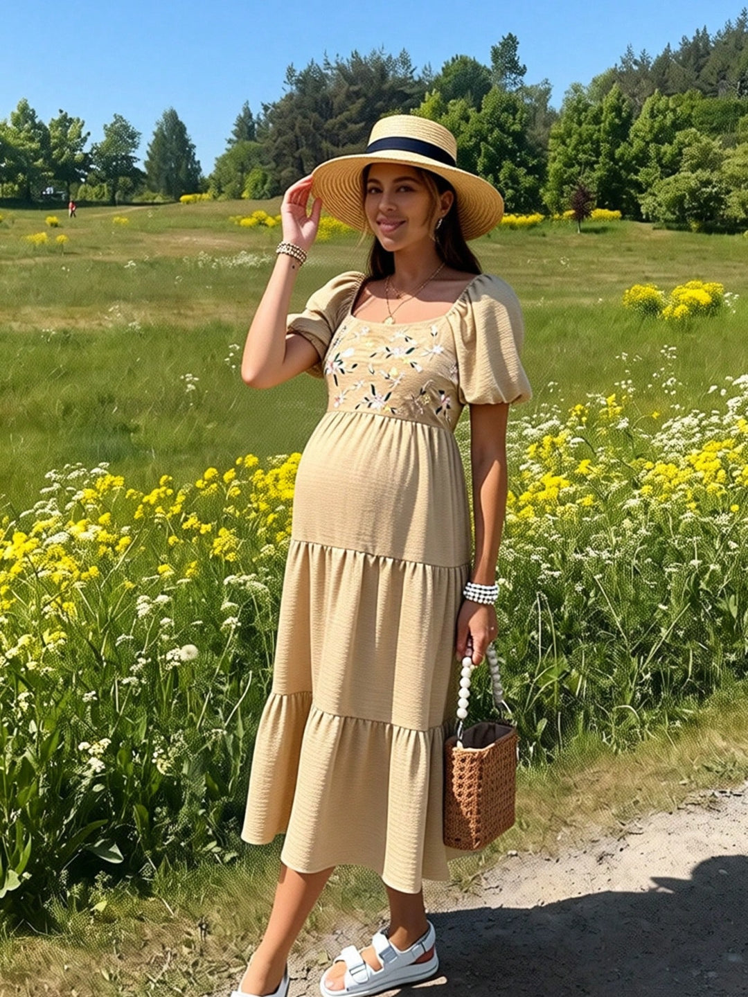 Rochie SHEIN, kaki