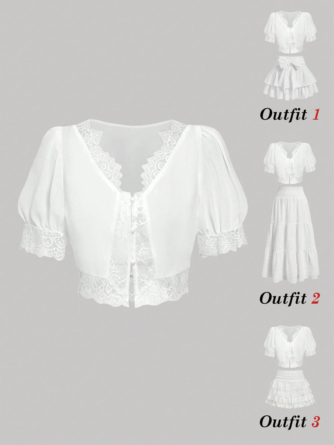 Bluza SHEIN, alb
