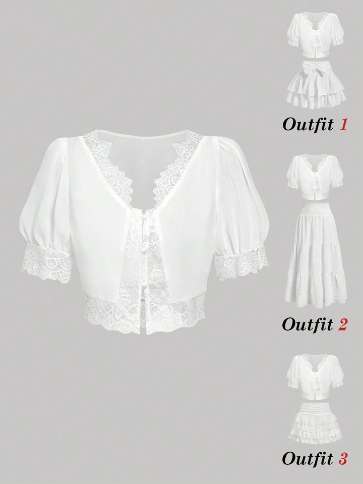 Bluza SHEIN, alb