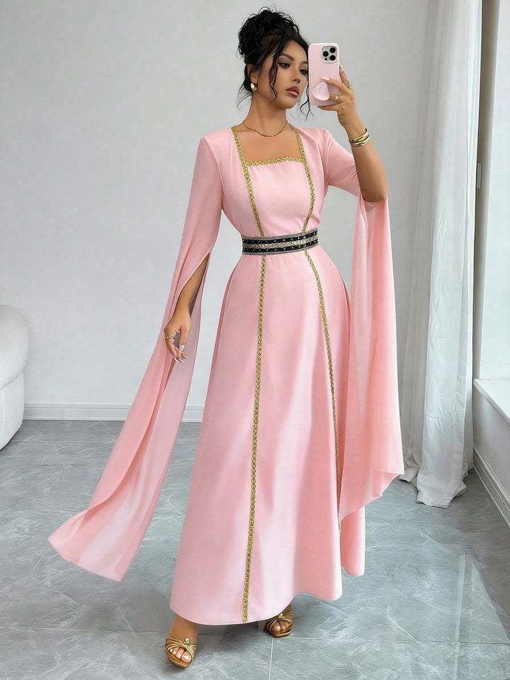 Rochie maxi SHEIN, roz