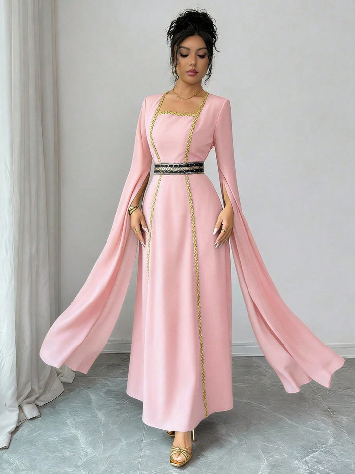 Rochie maxi SHEIN, roz