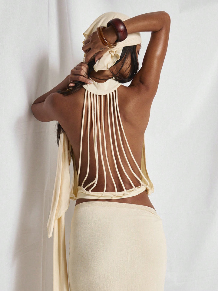 Top SHEIN, galben