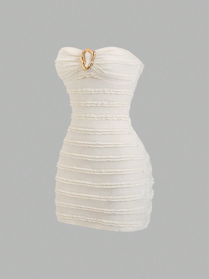 Rochie scurtă SHEIN, portocaliu