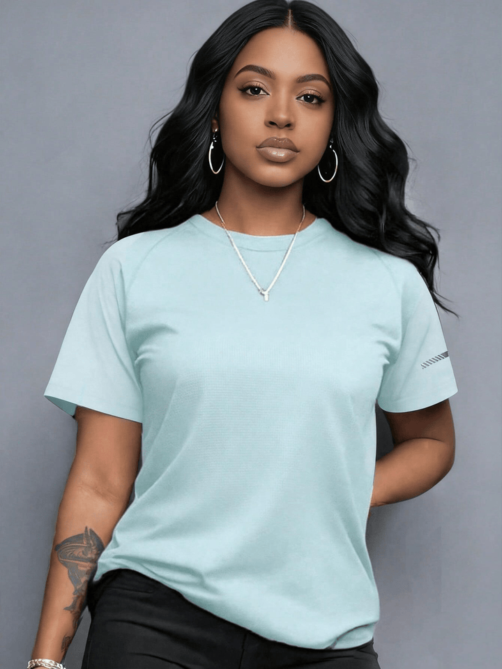 Tricou casual SHEIN, verde