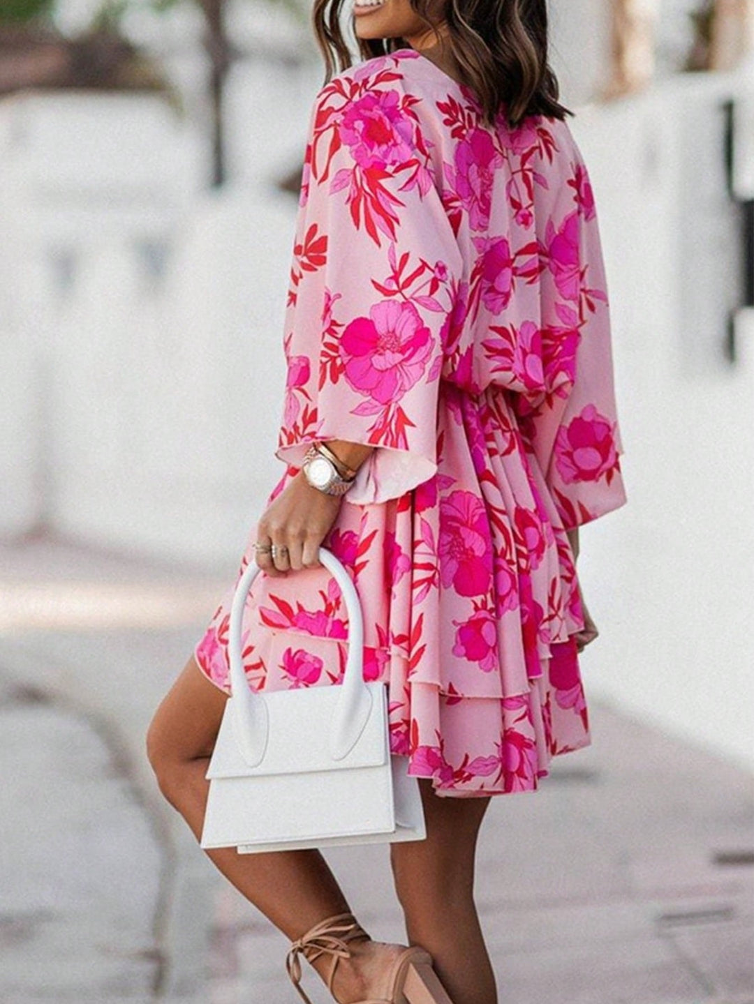 Rochie scurtă SHEIN, roz