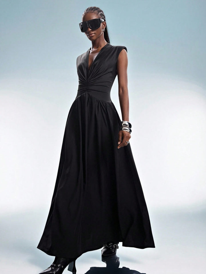 Rochie maxi SHEIN, negru