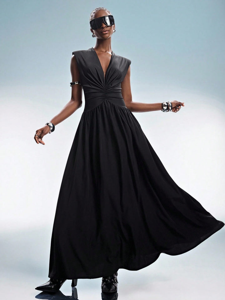 Rochie maxi SHEIN, negru