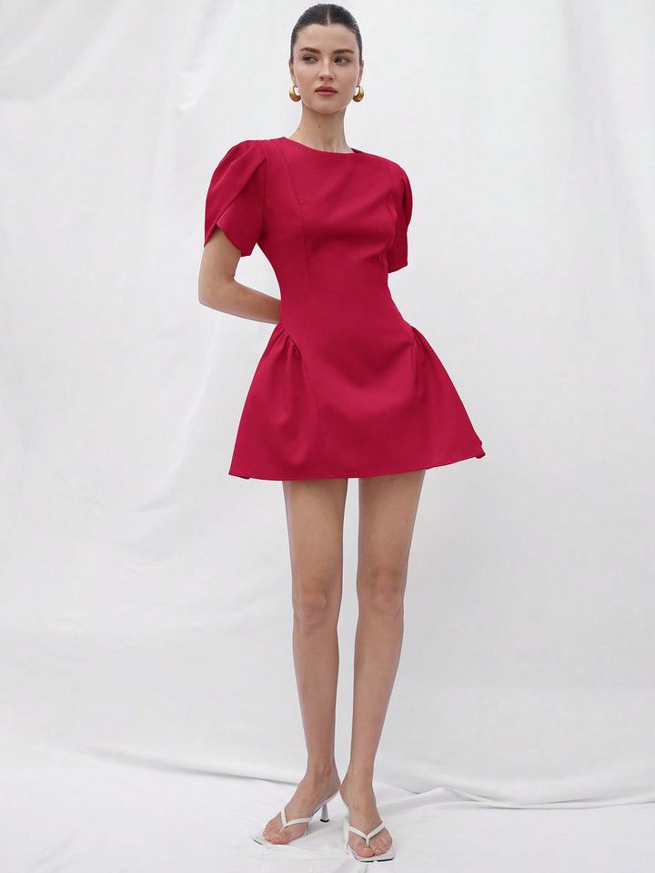 Rochie mini SHEIN, roșu