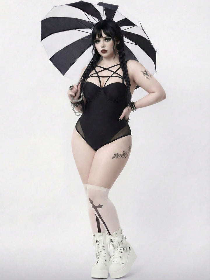 Costum de baie SHEIN, negru