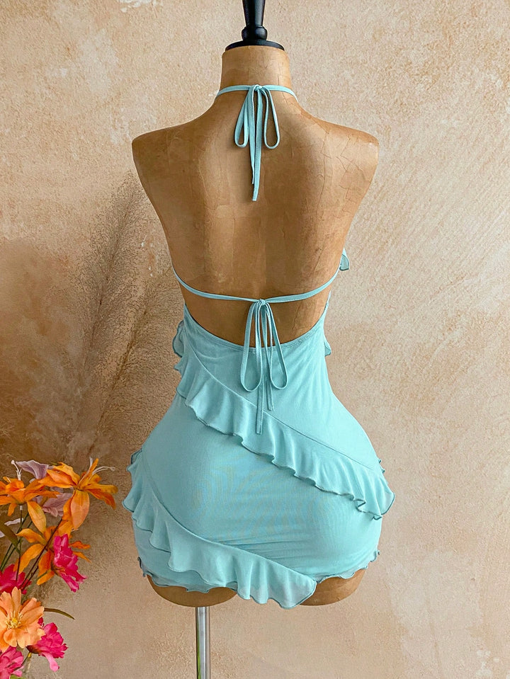 Rochie mini SHEIN, albastru