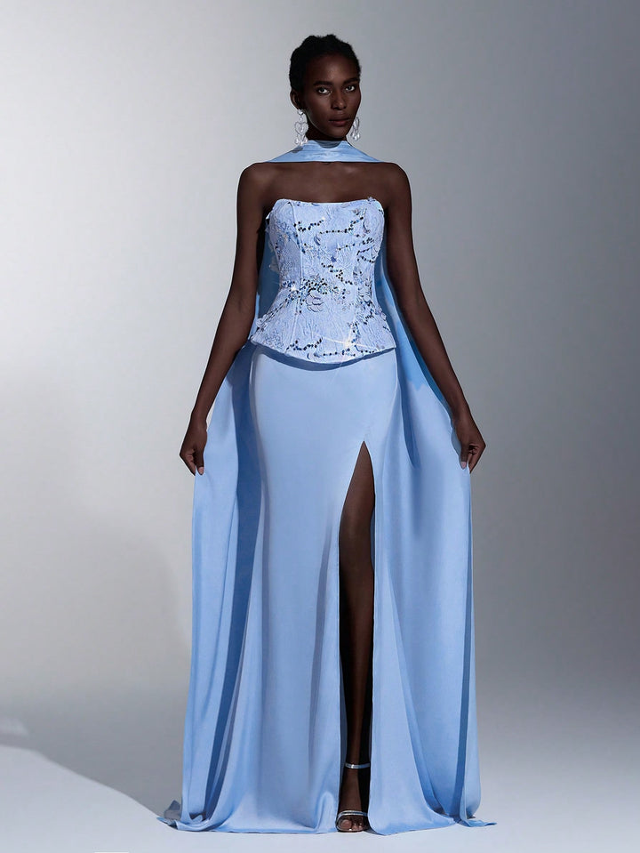 Rochie SHEIN, albastru