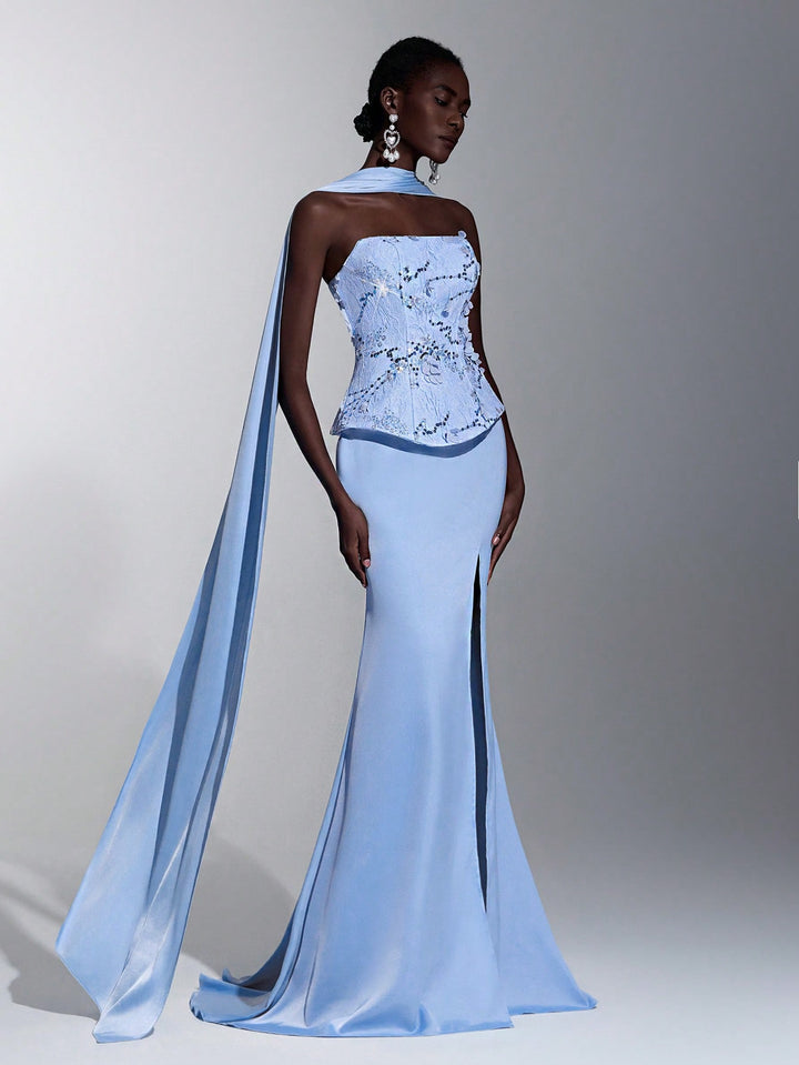 Rochie SHEIN, albastru