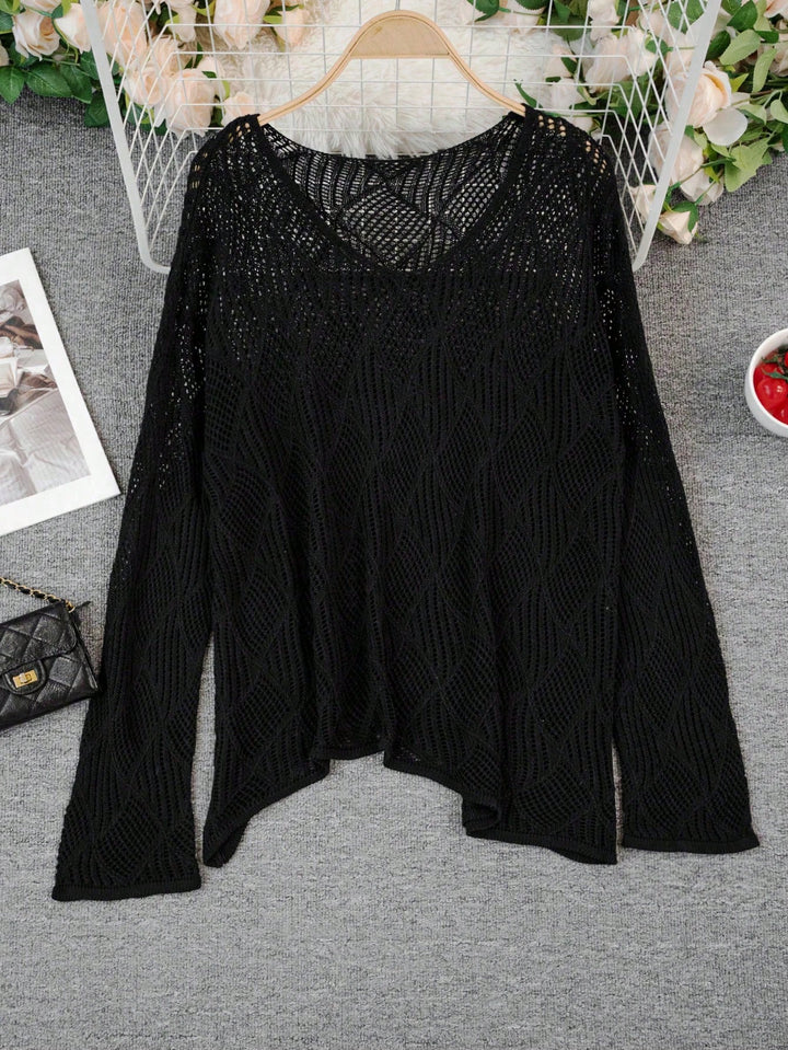 Pulover SHEIN, negru