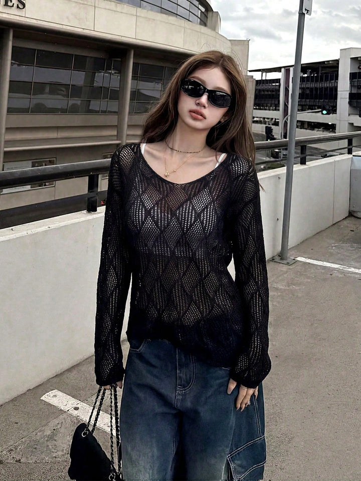 Pulover SHEIN, negru