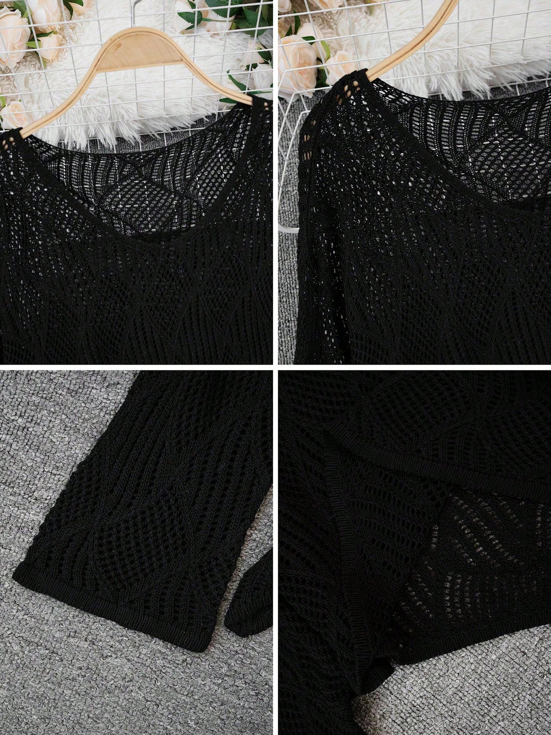 Pulover SHEIN, negru