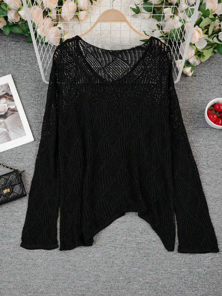 Pulover SHEIN, negru