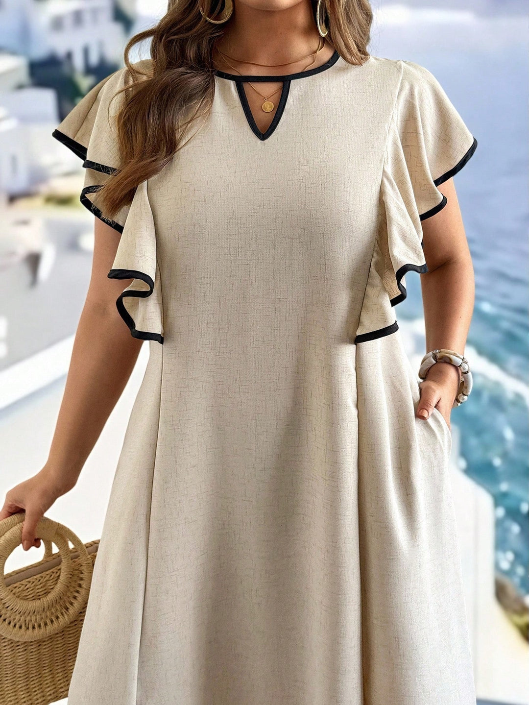 Rochie SHEIN, portocaliu