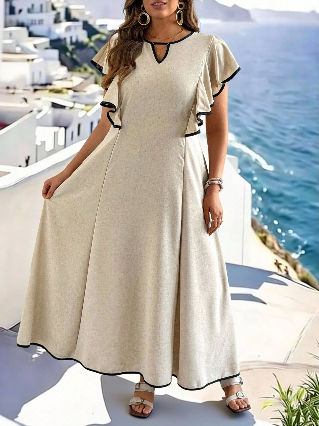 Rochie SHEIN, portocaliu
