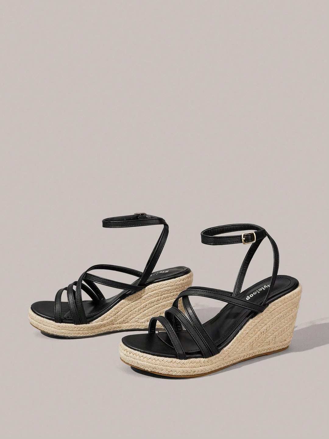 Sandale SHEIN, negru