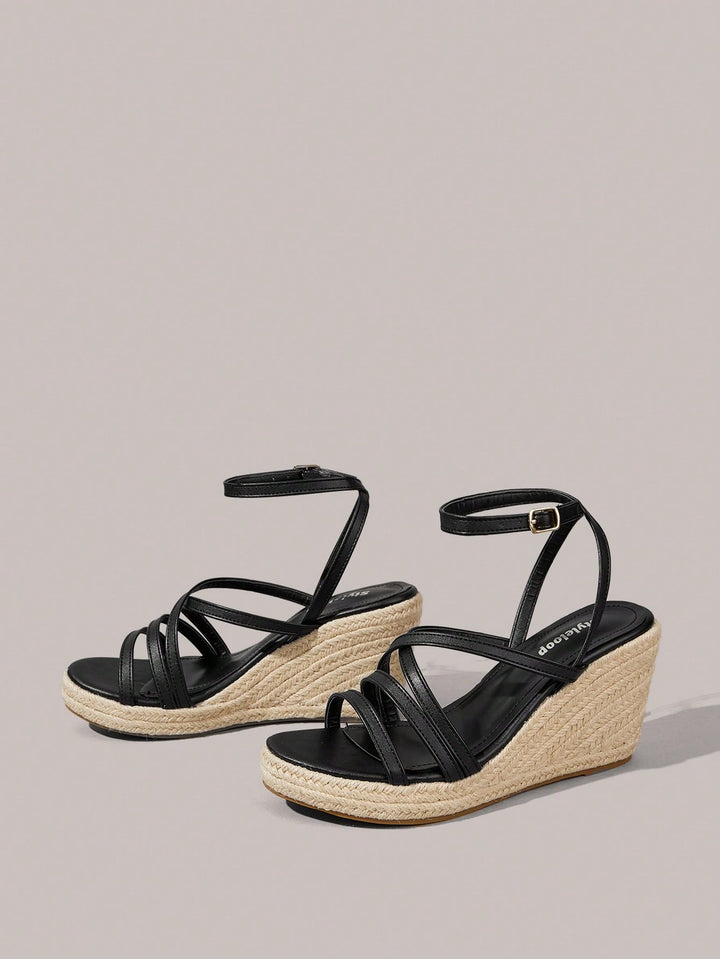 Sandale SHEIN, negru