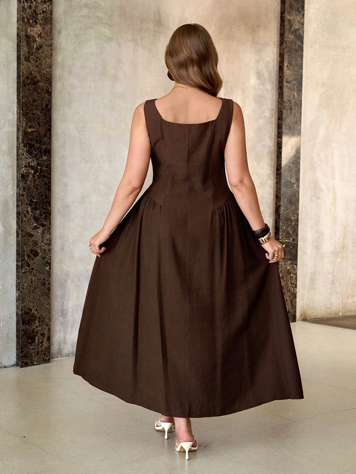 Rochie SHEIN, maro