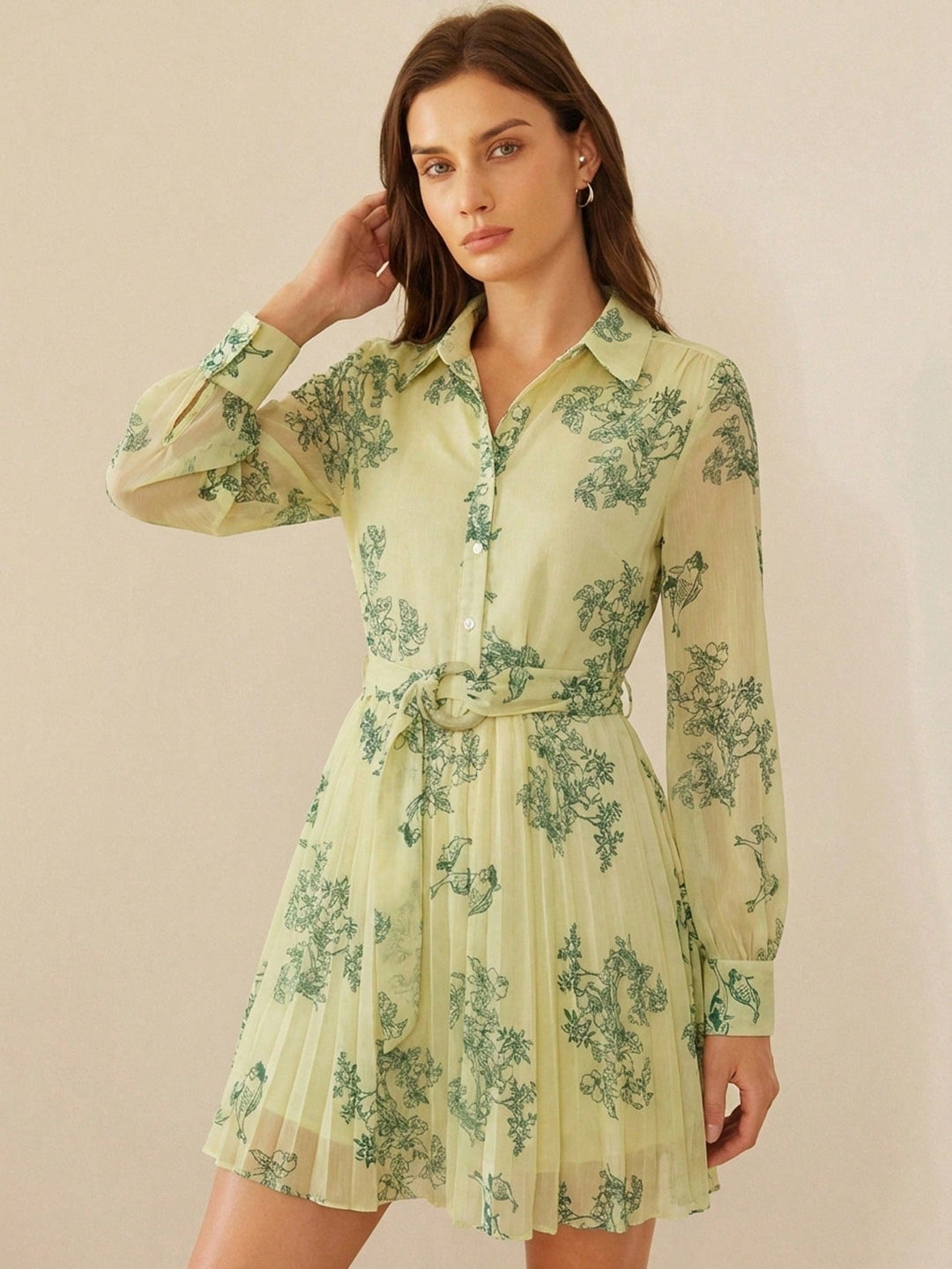 Rochie mini SHEIN, galben