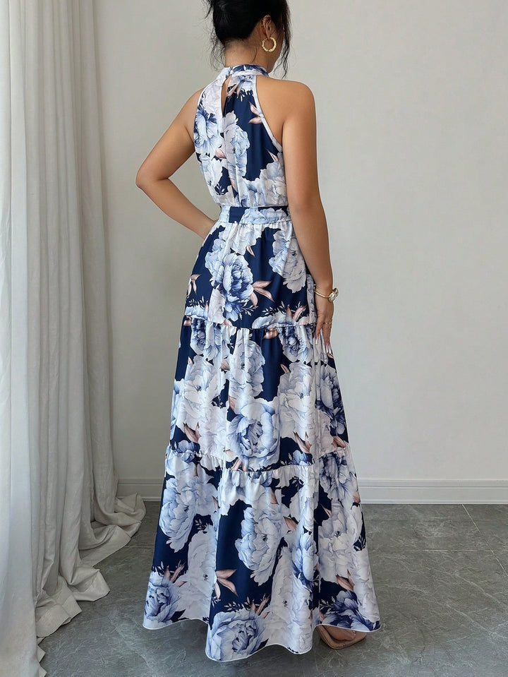 Rochie maxi SHEIN, mix culori