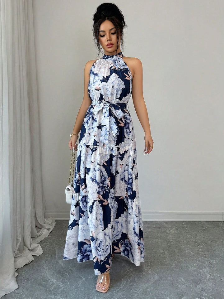 Rochie maxi SHEIN, mix culori
