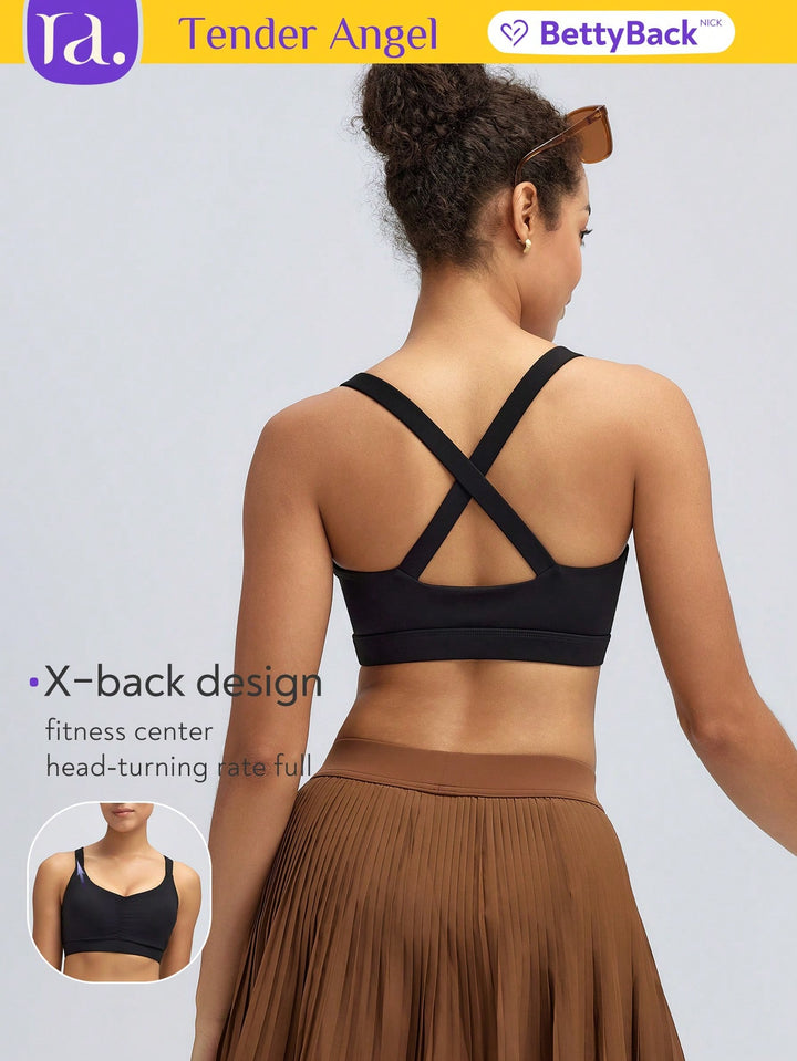 Bustieră sport SHEIN, negru