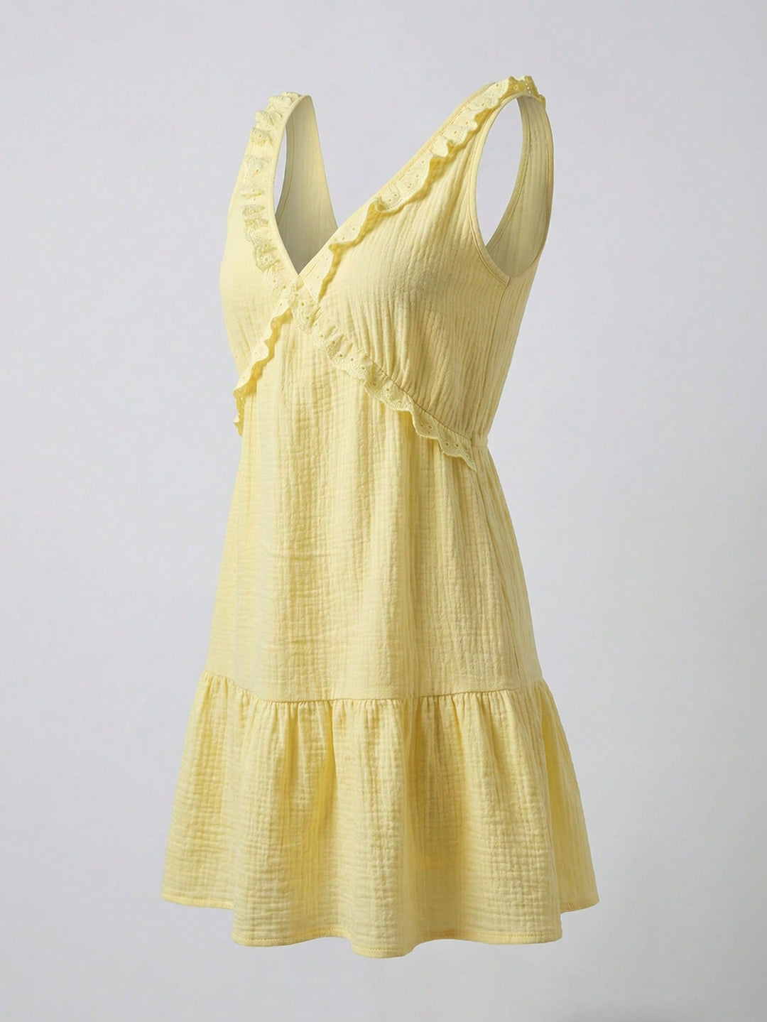 Rochie scurtă SHEIN, galben