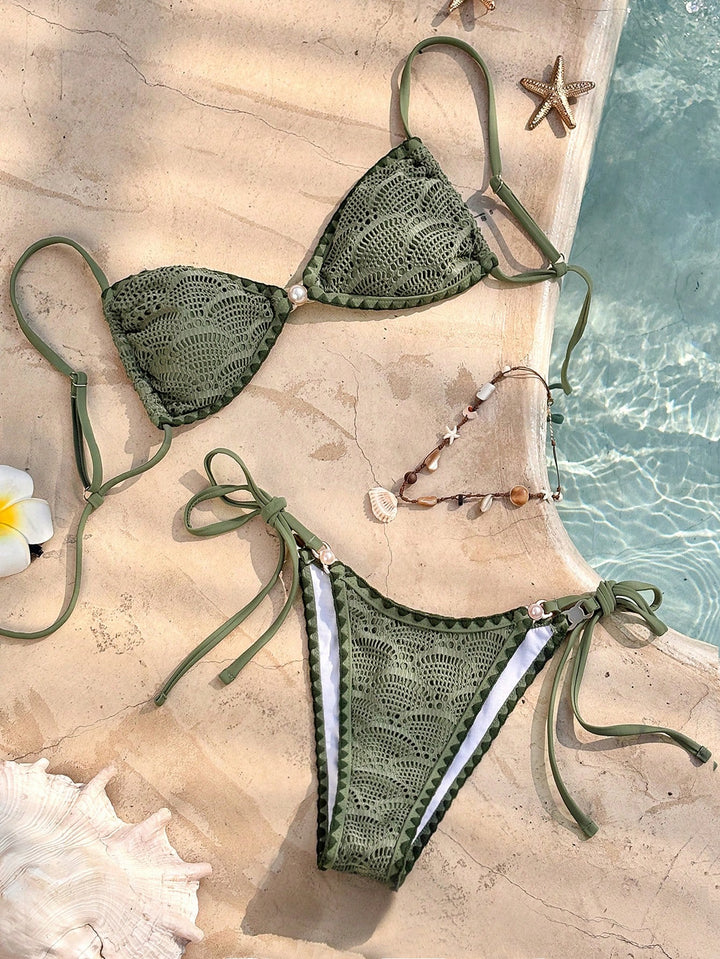 Set bikini SHEIN, verde