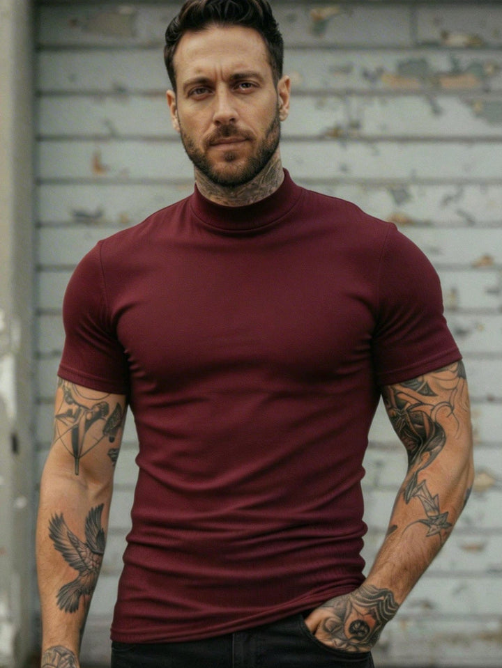 Tricou SHEIN, vișiniu