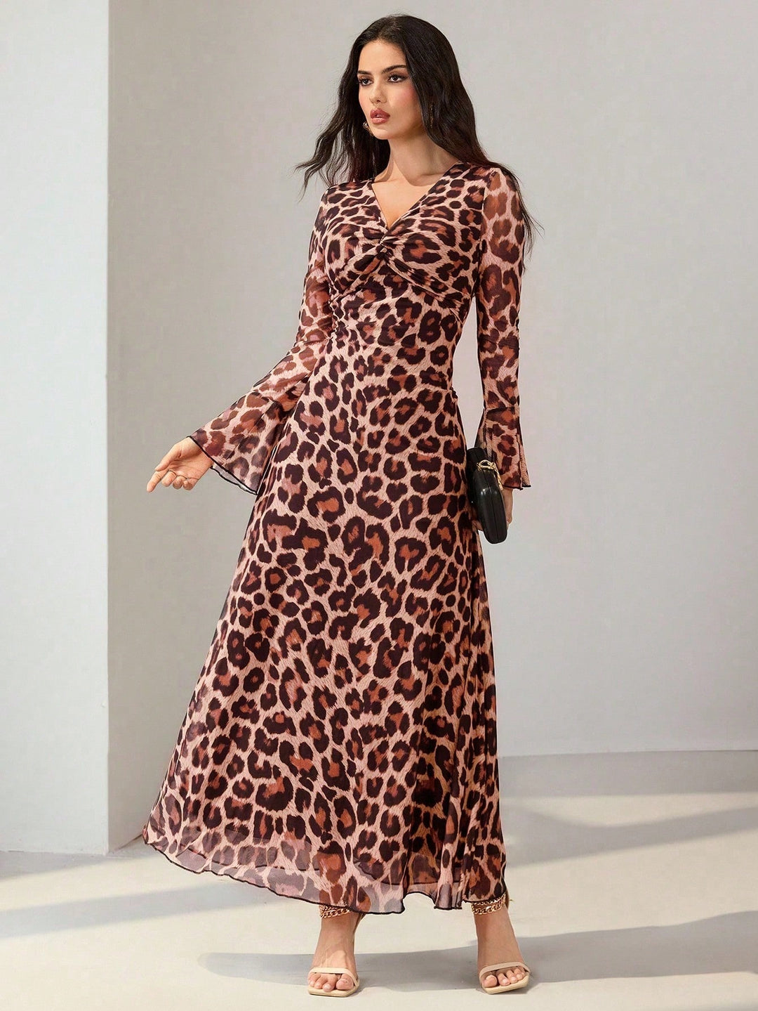 Rochie maxi SHEIN, mix culori
