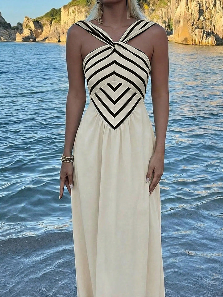 Rochie midi SHEIN, bej