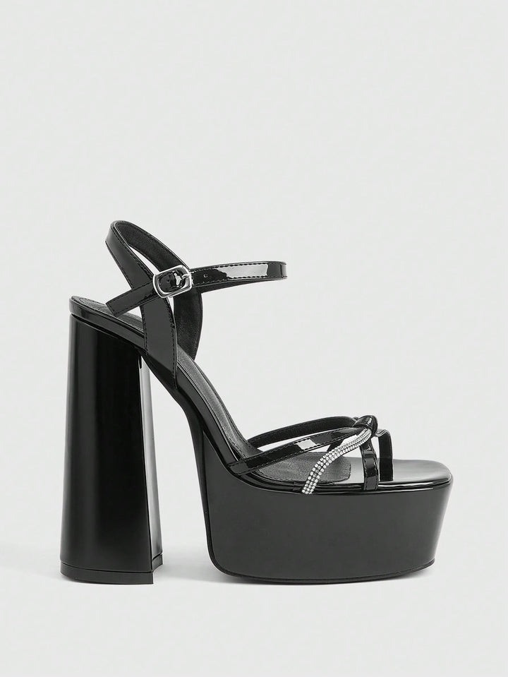 Sandale SHEIN, negru