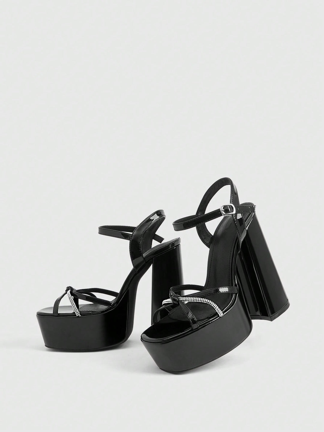 Sandale SHEIN, negru