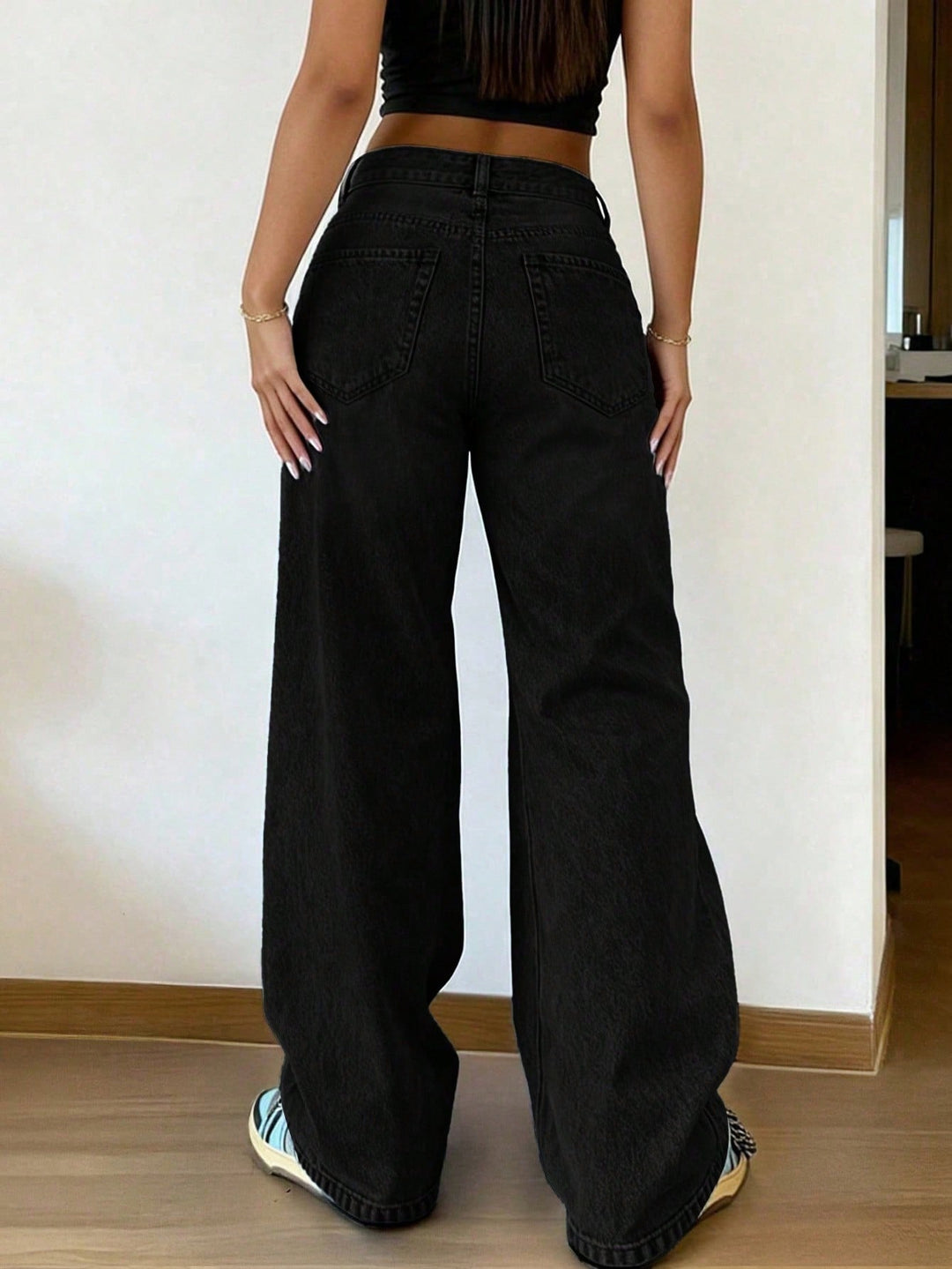 Jeans SHEIN, negru